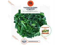 Espinaca congelada - Conosud