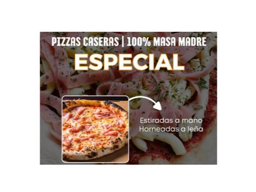 Pizza Especial - 8 porc - Felicita