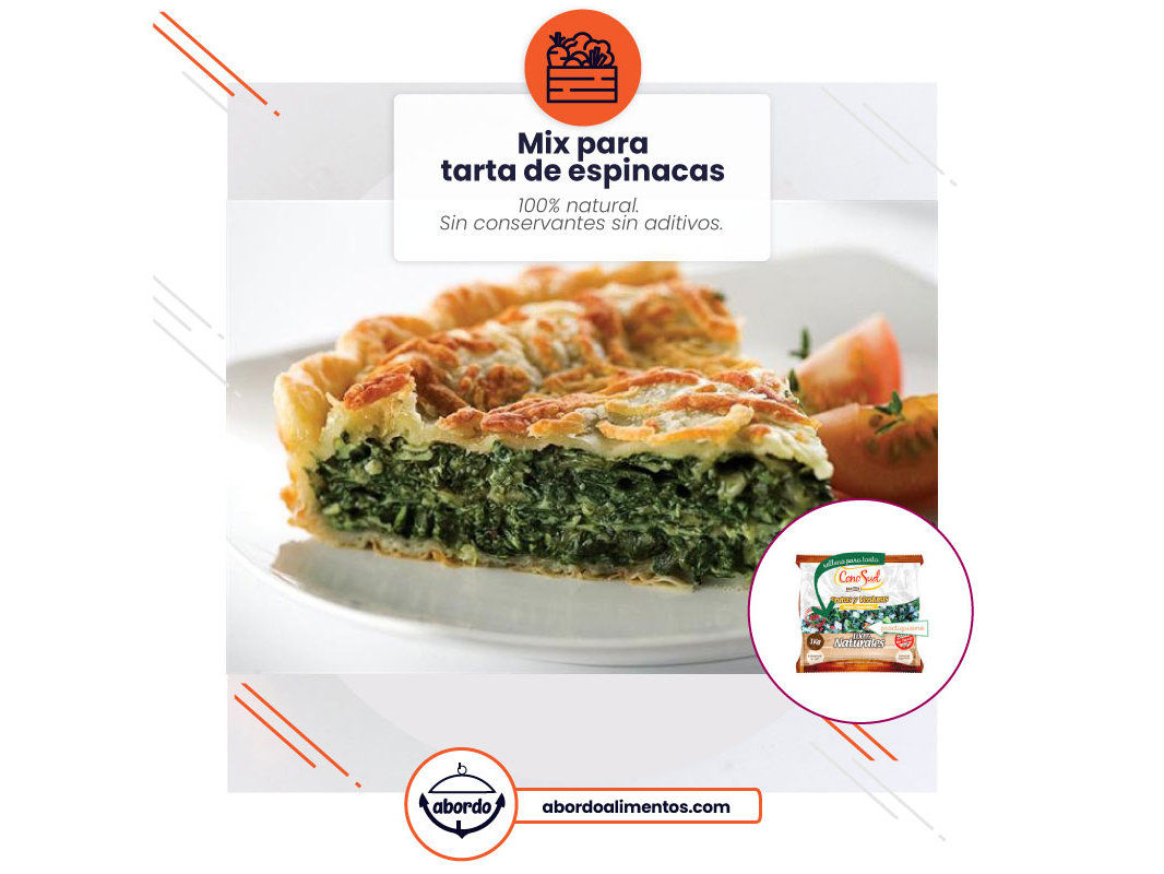 Mix Relleno tarta Espinaca x 1kg - Conosud