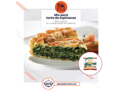 Mix Relleno tarta Espinaca x 1kg - Conosud