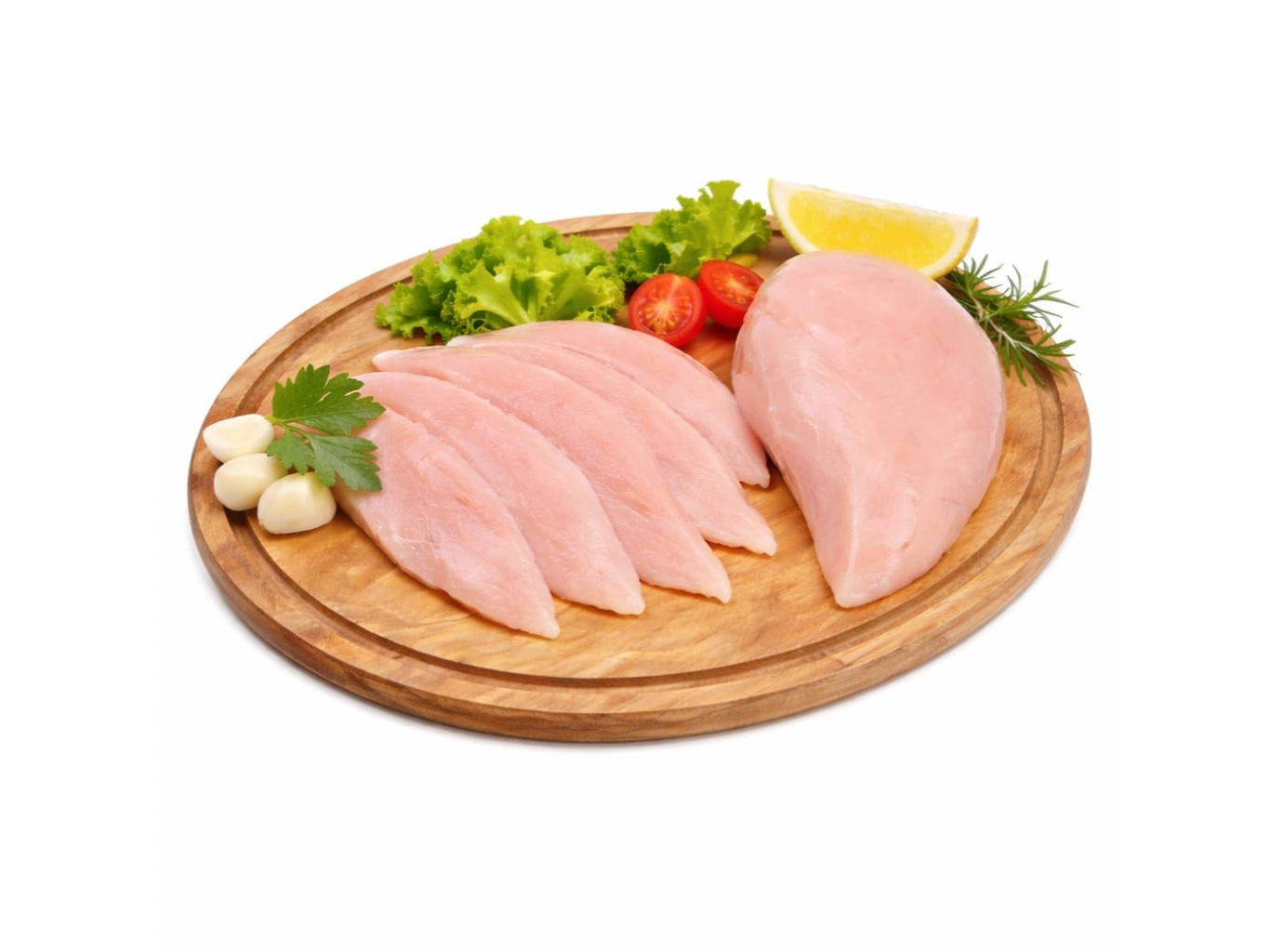 Bifes de Pechuga de Pollo al Vacio x 1 Kg