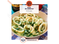 Aros de calamar congelados x 1kg