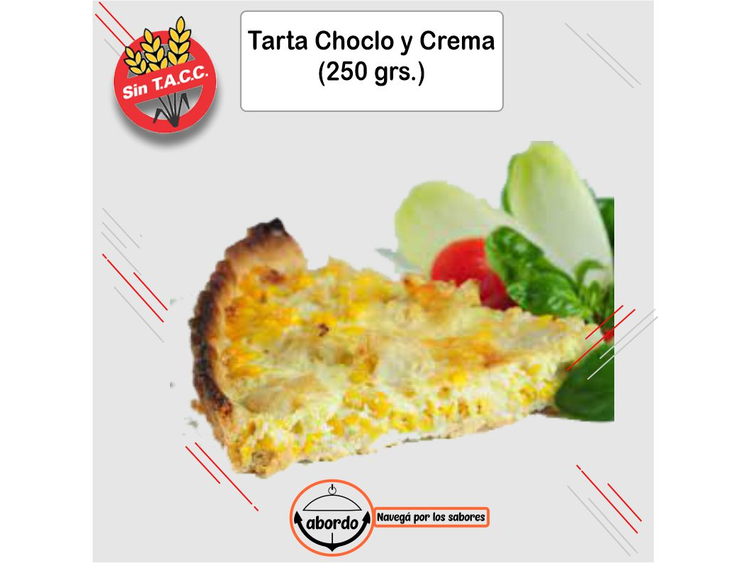 Tarta choclo y crema x 250g - CresFood