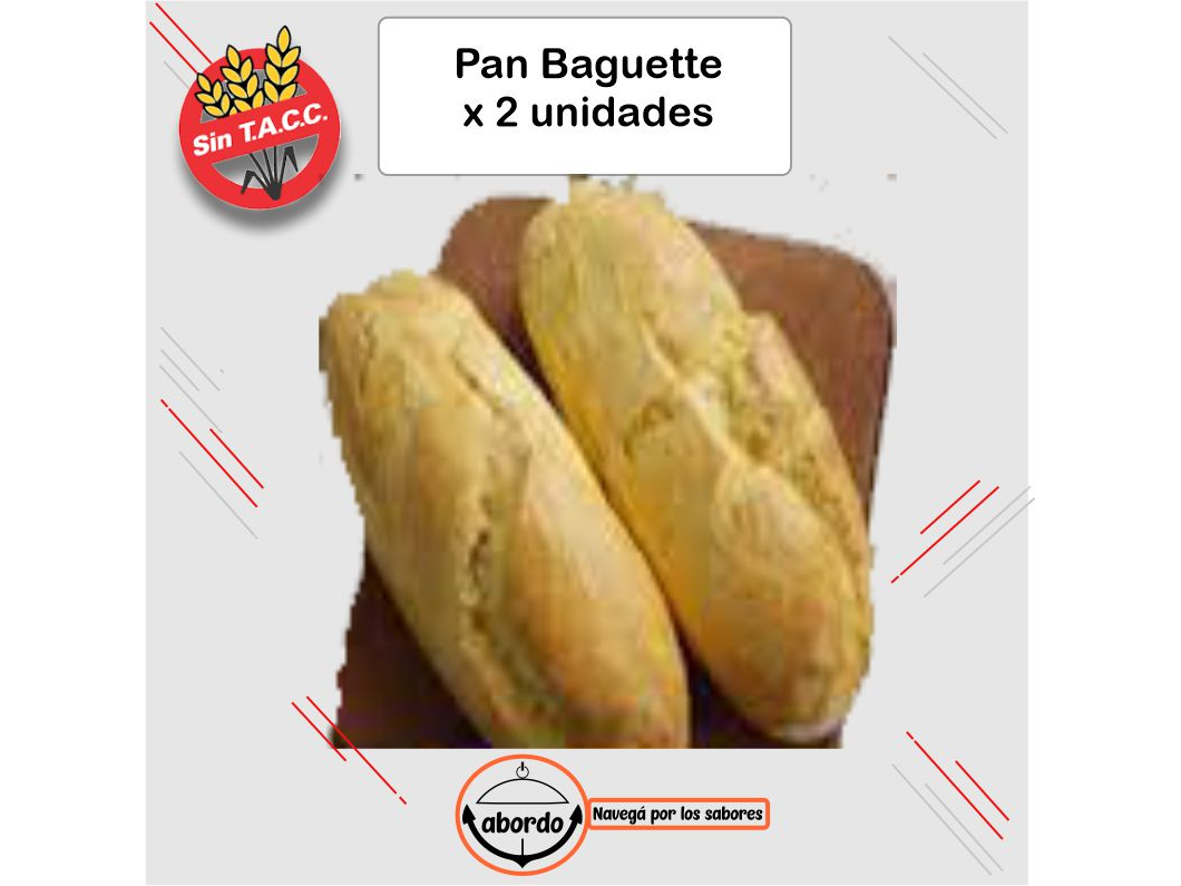 Pan Baguette pre cocida x 300g - CresFood