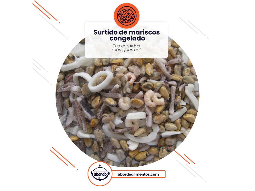 Surtido de mariscos congelados x 500g