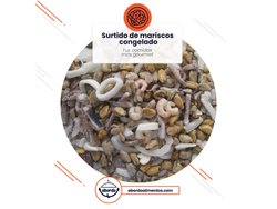 Surtido de mariscos congelados x 500g