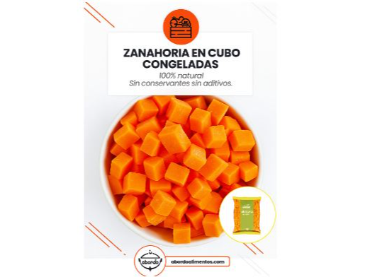 Zanahoria en cubo x 1kg - Conosud