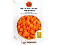 Zanahoria en cubo x 1kg - Conosud