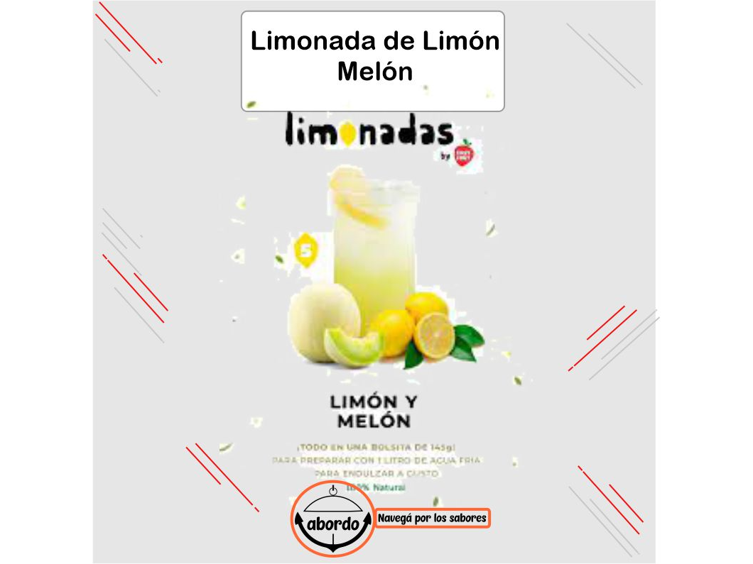 Limonada de limon + melon x 15un - Easy Frut