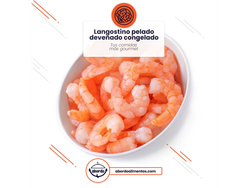 Langostino pelado devenado congelado x 1kg