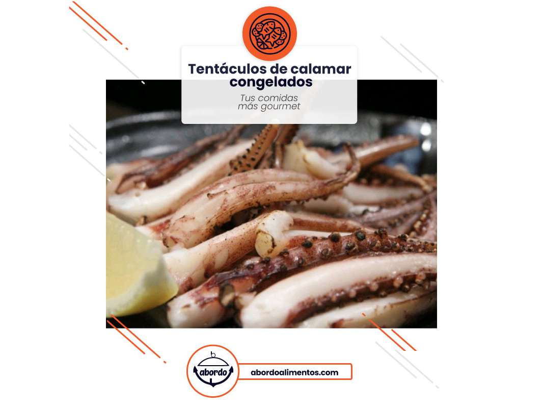 Tentaculos de calamar congelados x 1kg