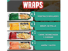 Combo Wraps surtido - 4 un