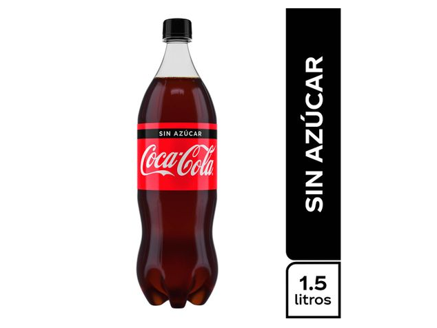 COCA-COLA SIN AZUCAR 1.5 L