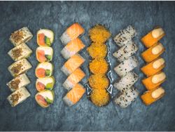 COMBINADO TODO SALMÓN (15, 30, 45 o 60 piezas)