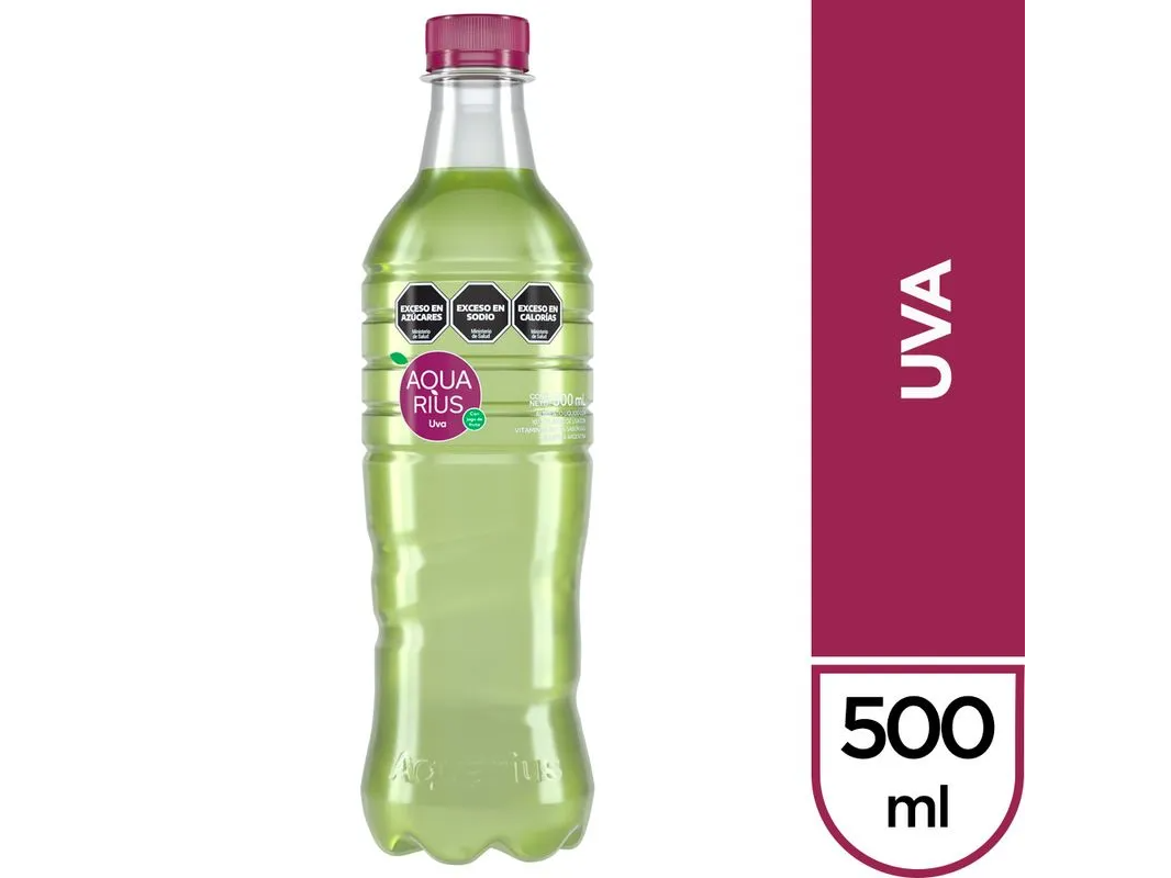 AQUARIUS UVA 500ML