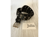 CINTO OJALILLOS DOBLES - NEGRO