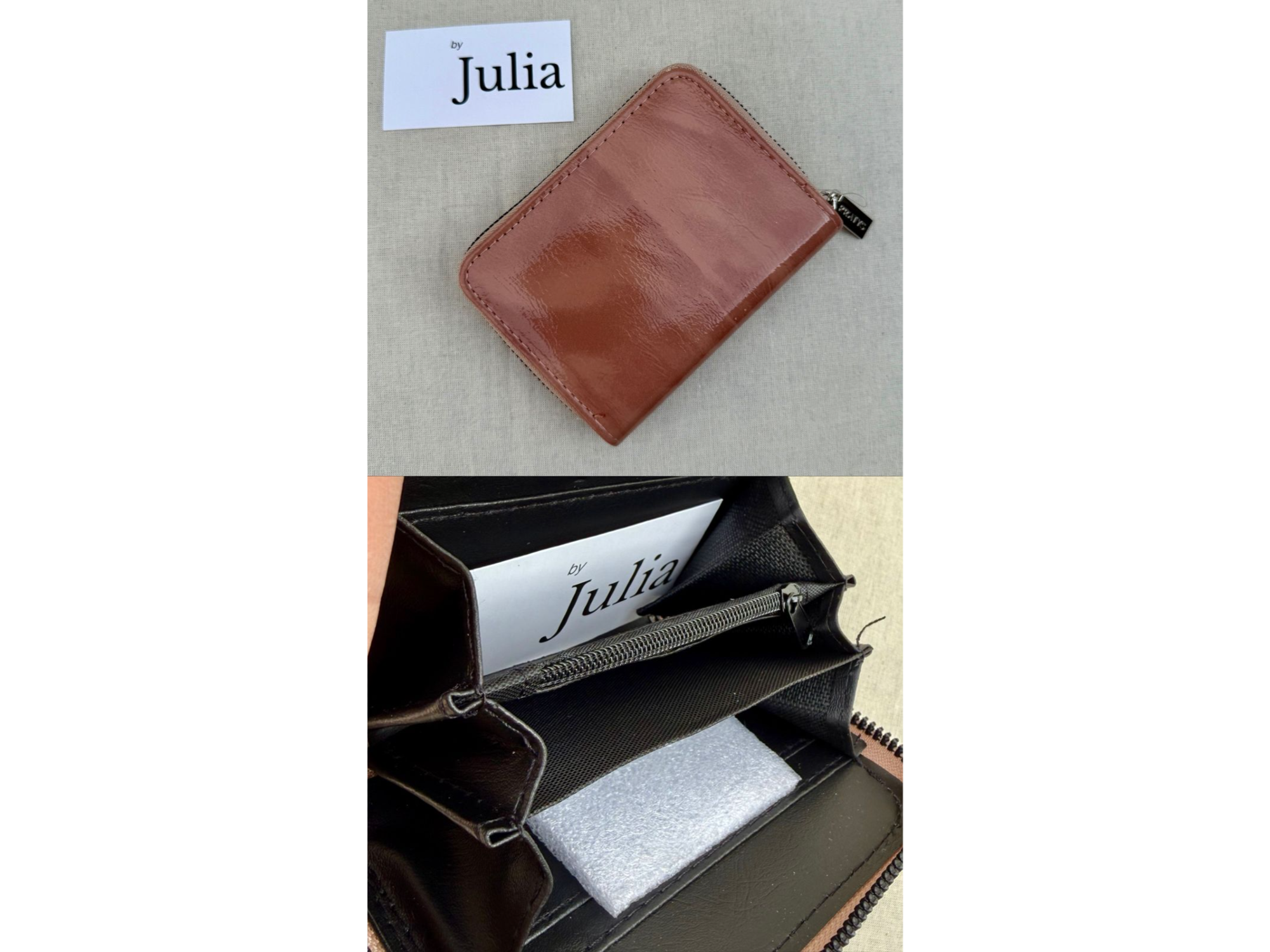 Billetera corta D1 - Camel