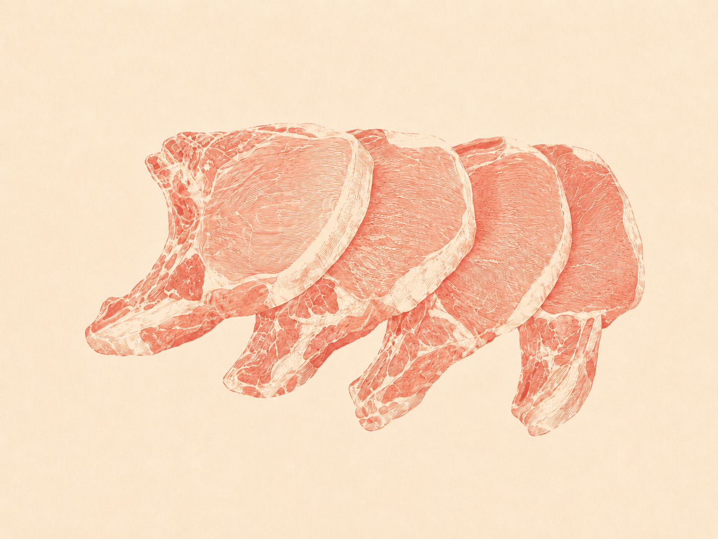 Costeleta de Cerdo x1kg