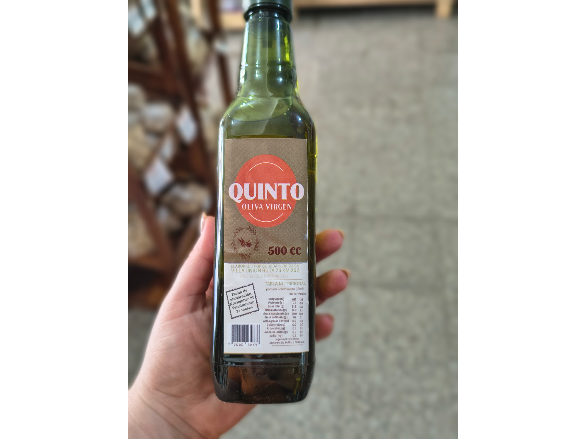 Aceite de Oliva Virgen