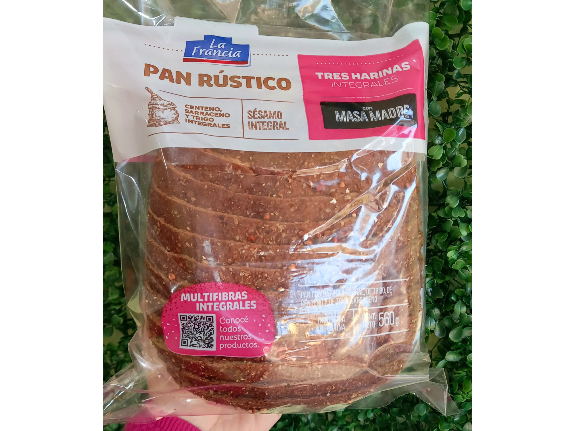 Pan Integral de Masa Madre