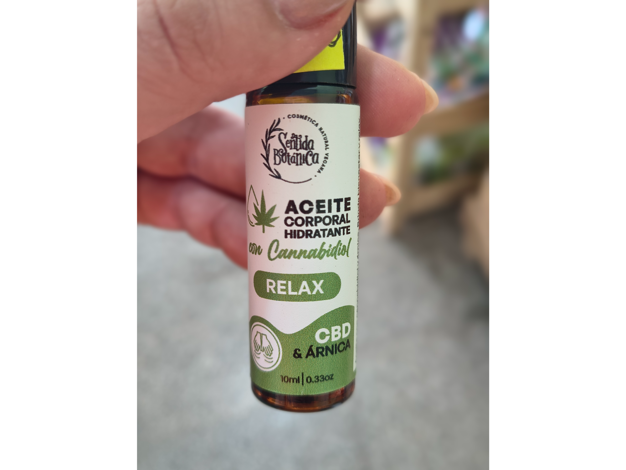 Aceite corporal de Cannabis