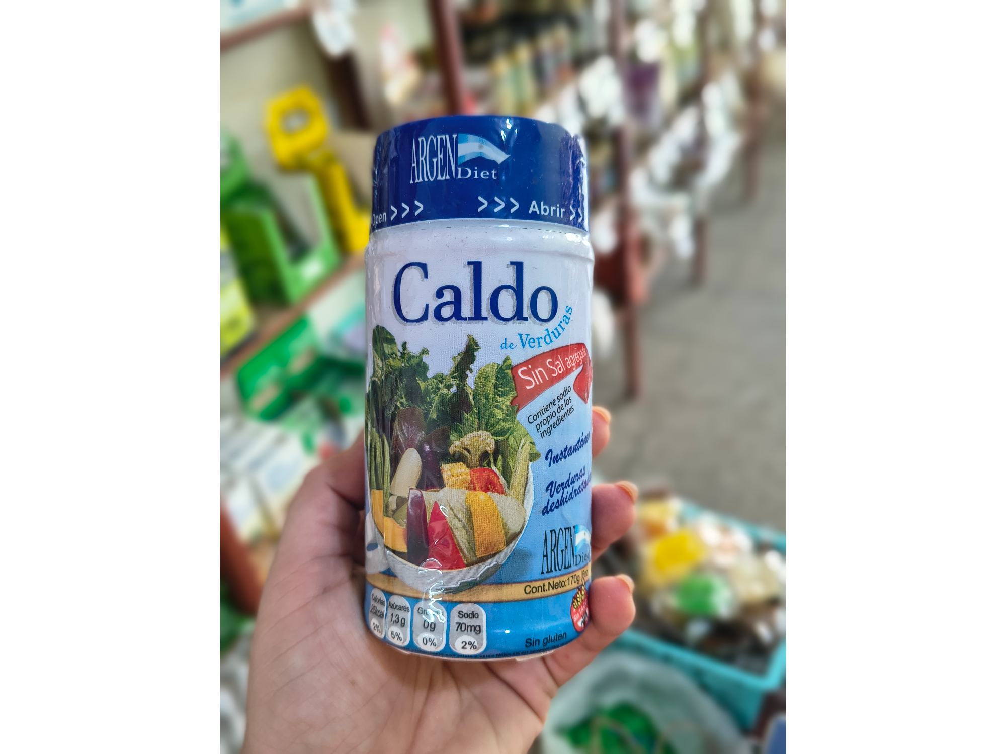 Caldo de Verduras Sin Sodio