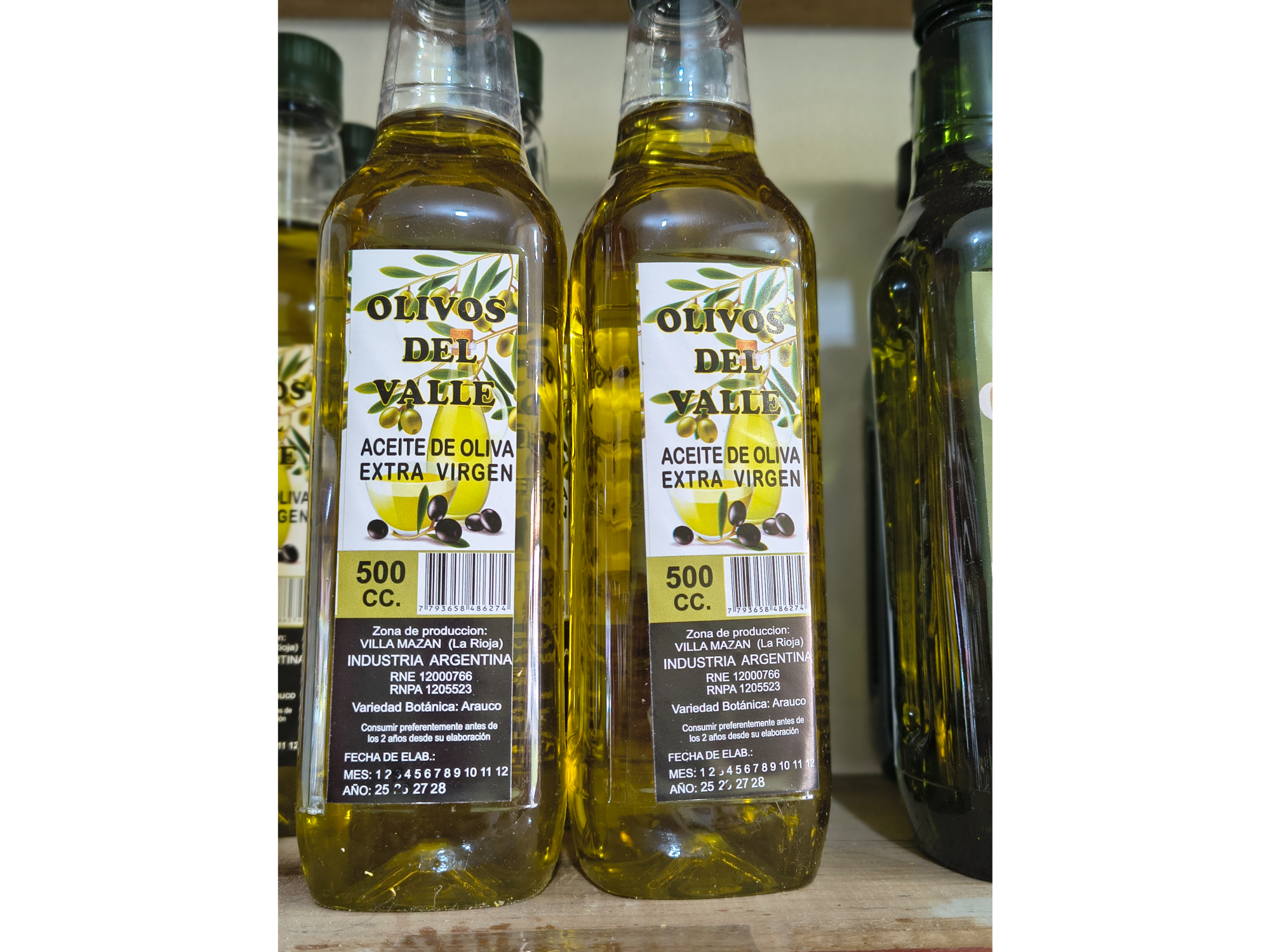 Aceite de Oliva Extra Virgen