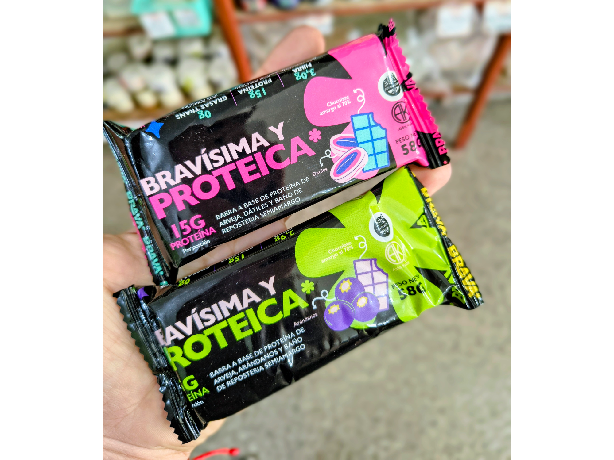Barritas de proteína