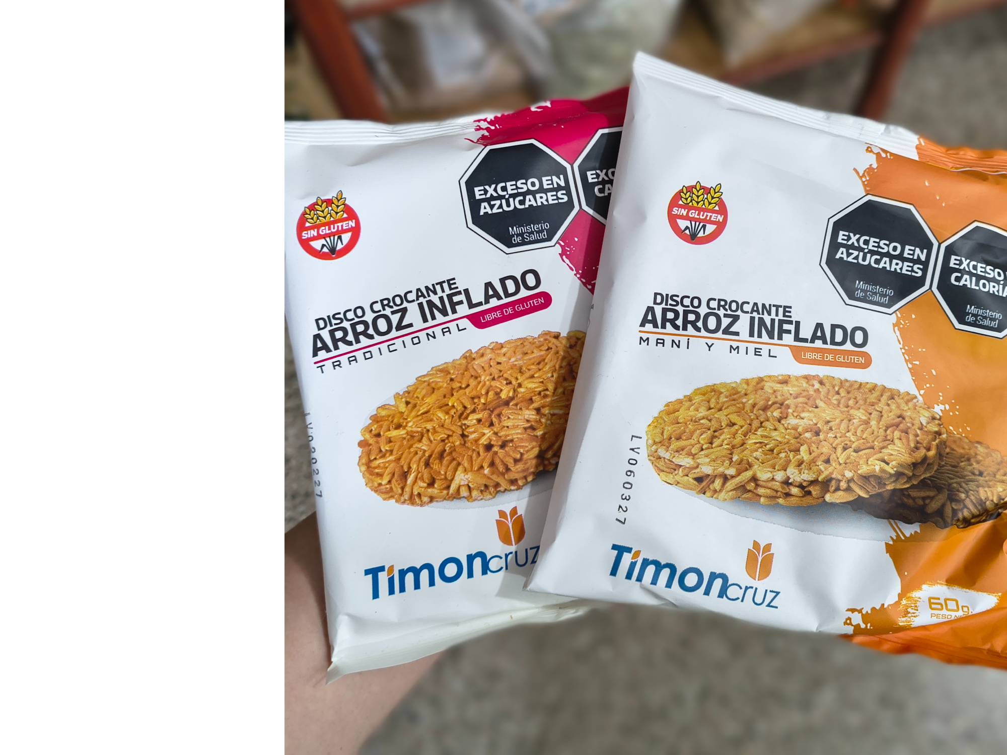 Discos Crocantes de Arroz