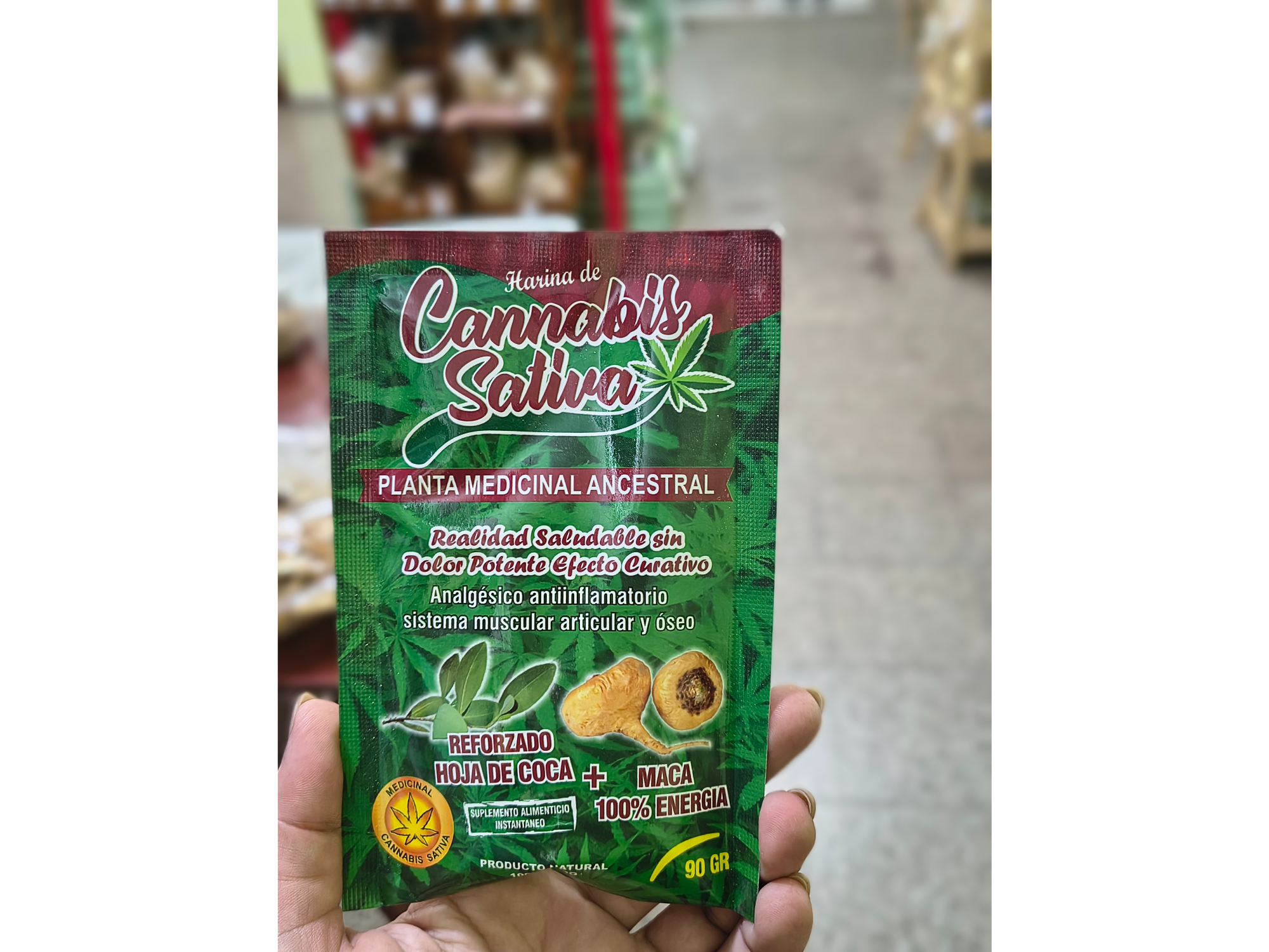HARINA DE CANNABIS SATIVA
