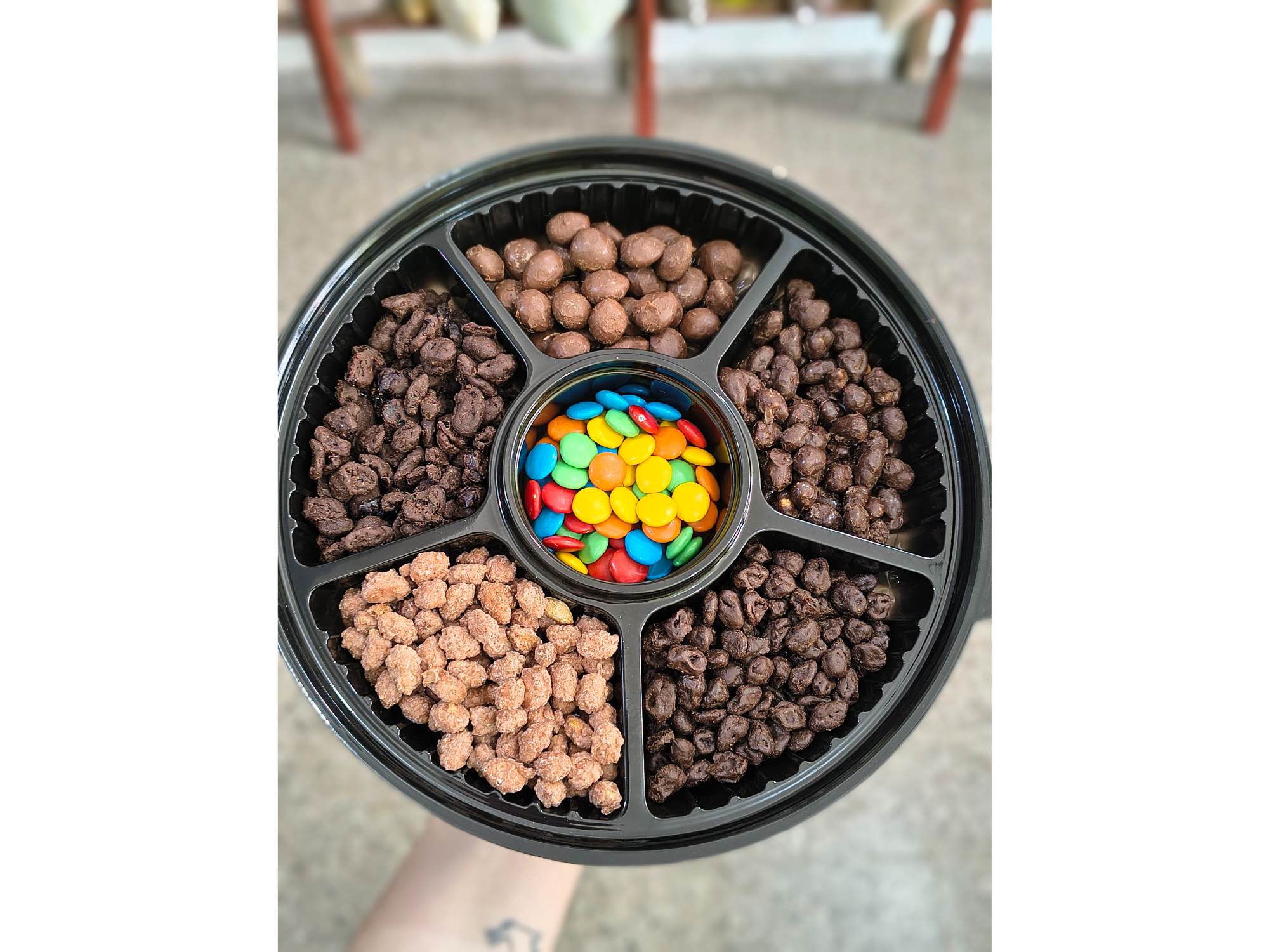 Frutos Secos bañados en chocolate
