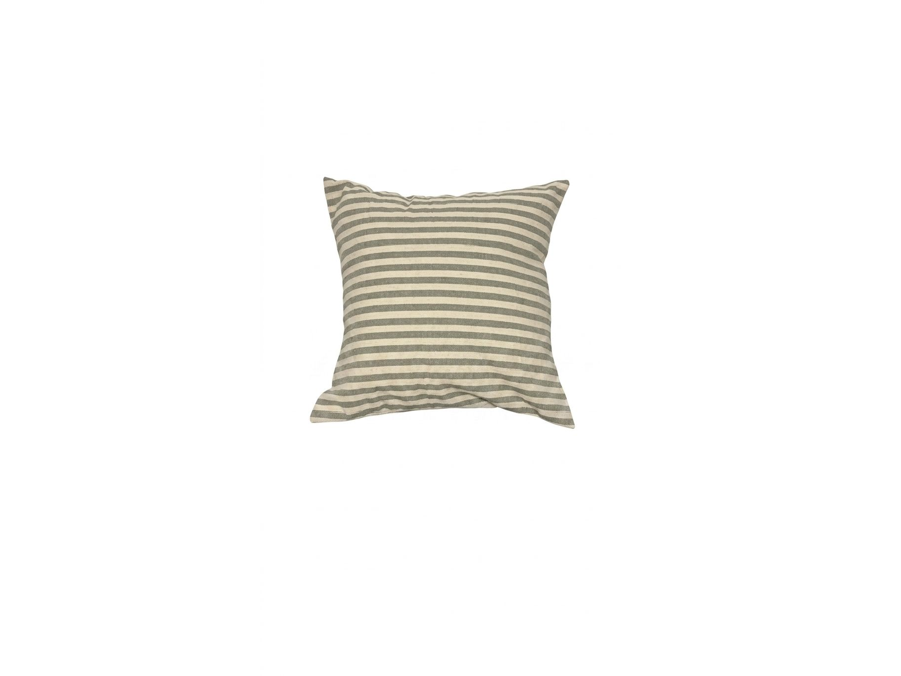 Almohadon a rayas verde