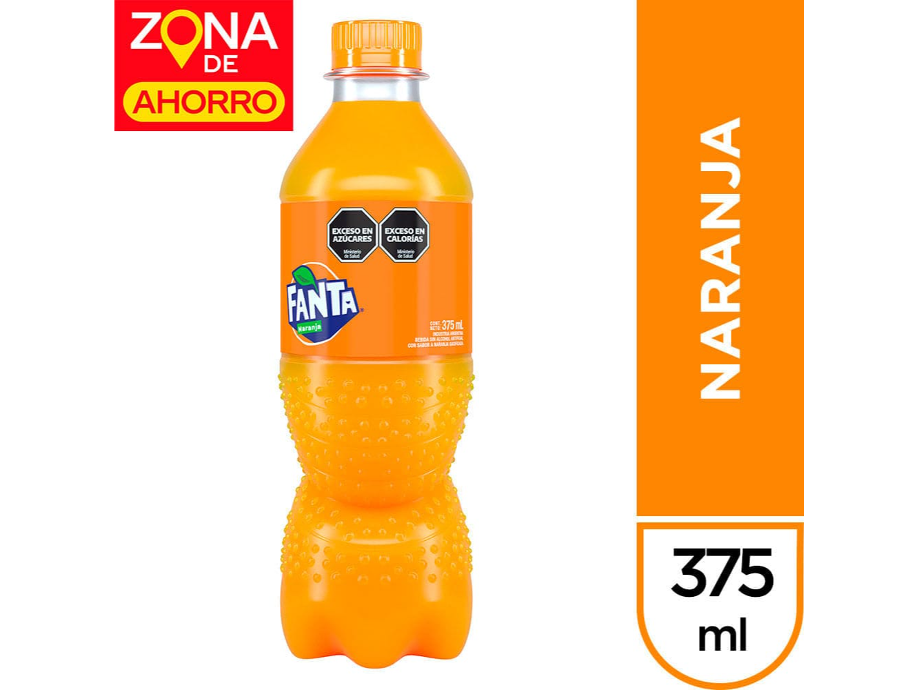 Gaseosa Fanta Naranja 375ml