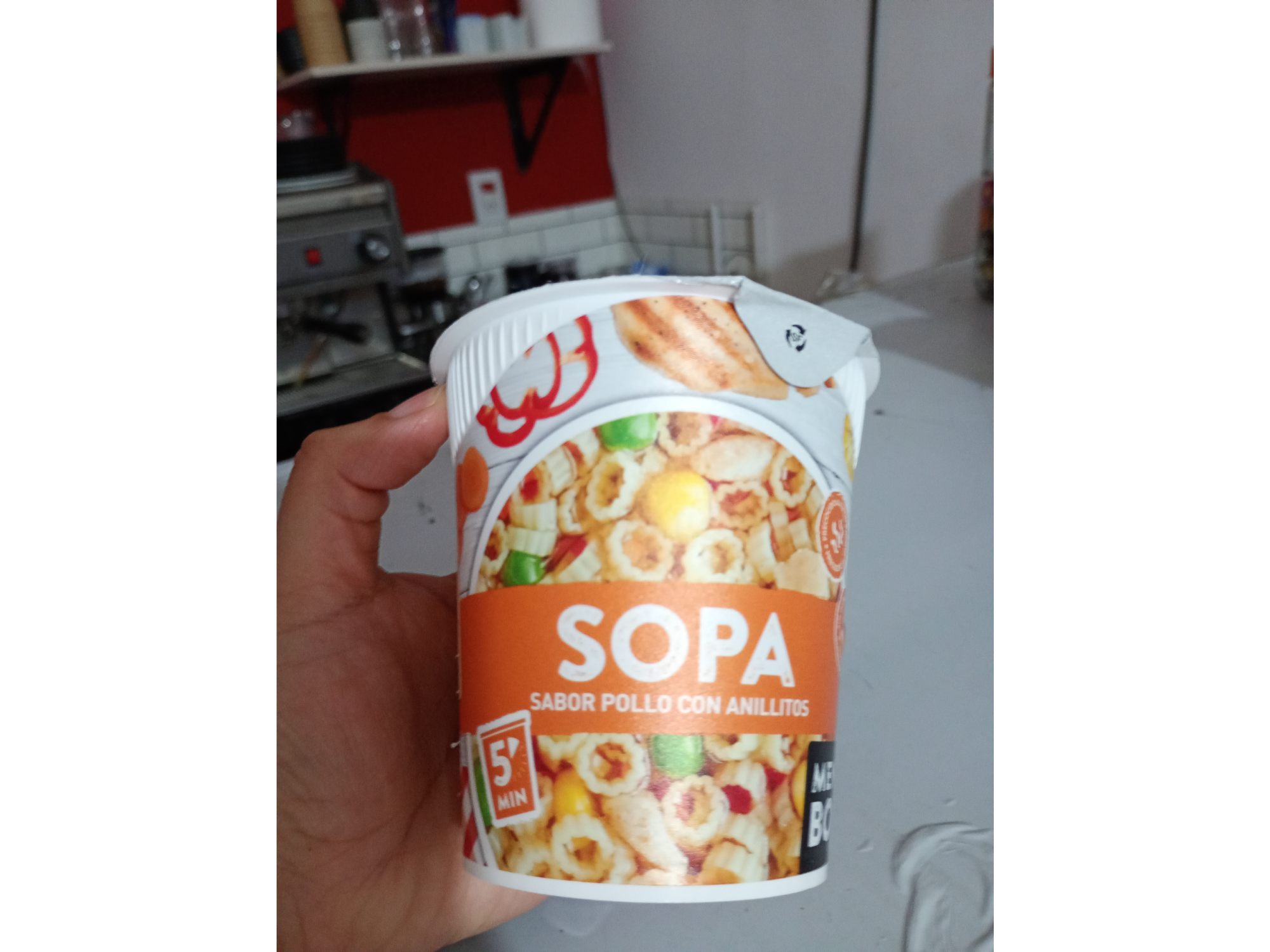 Sopa Sabor Pollo con Anillitos