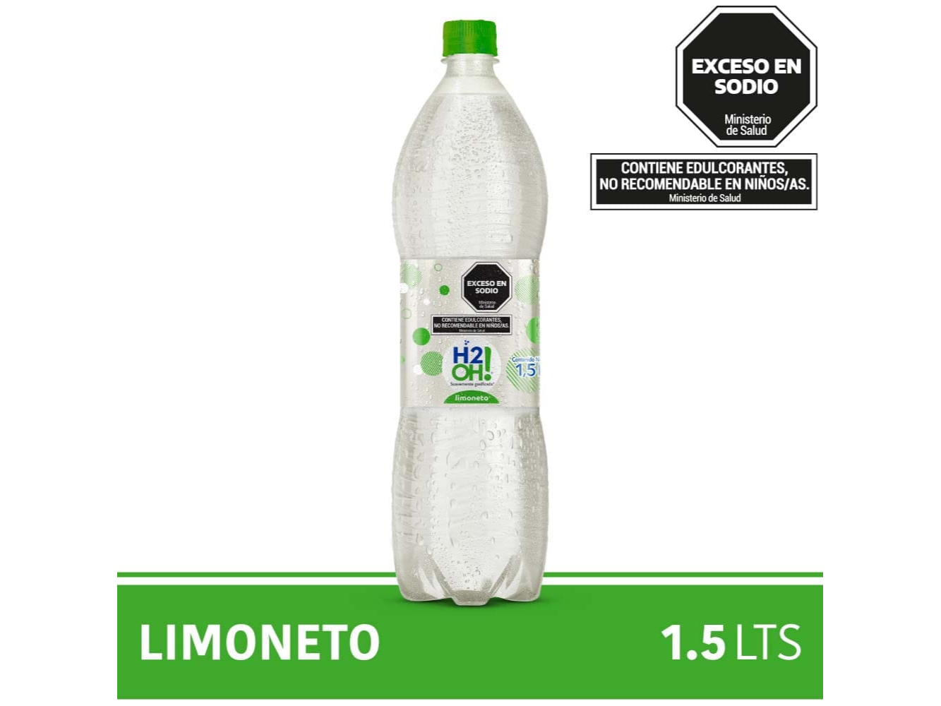 Bebidas H2OH Gasificadas y no Gasificadas