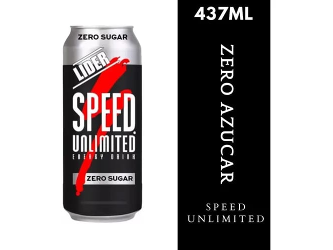 Bebida Energizante Speed Zero azúcar