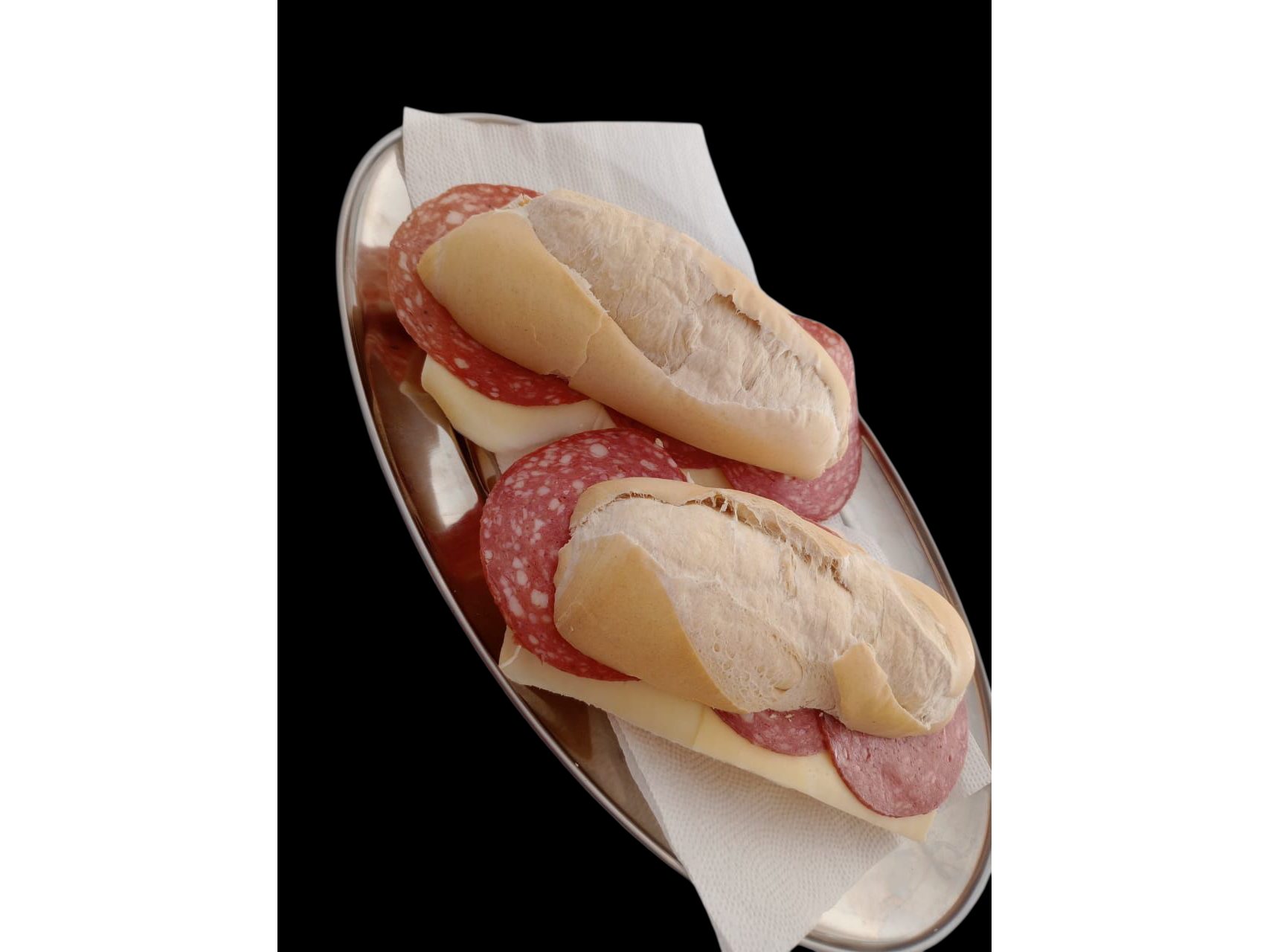 Sándwich de Salame y Queso