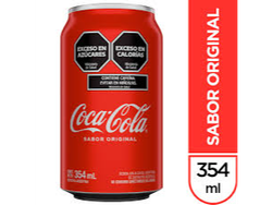 Gaseosa Coca Cola en lata