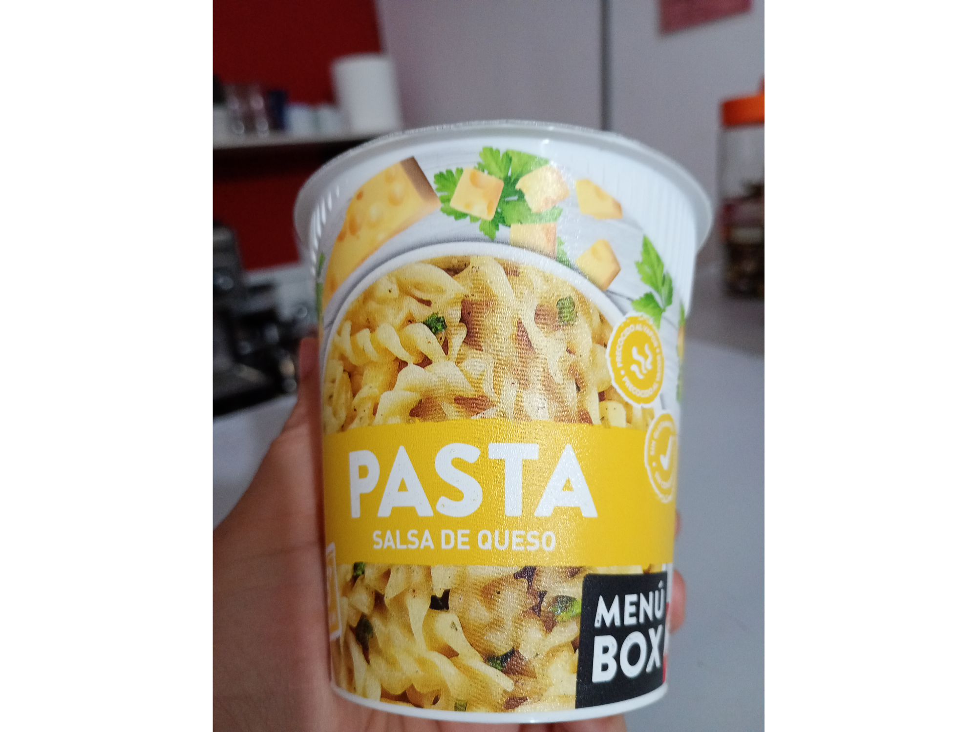 PASTA SALSA DE QUESO