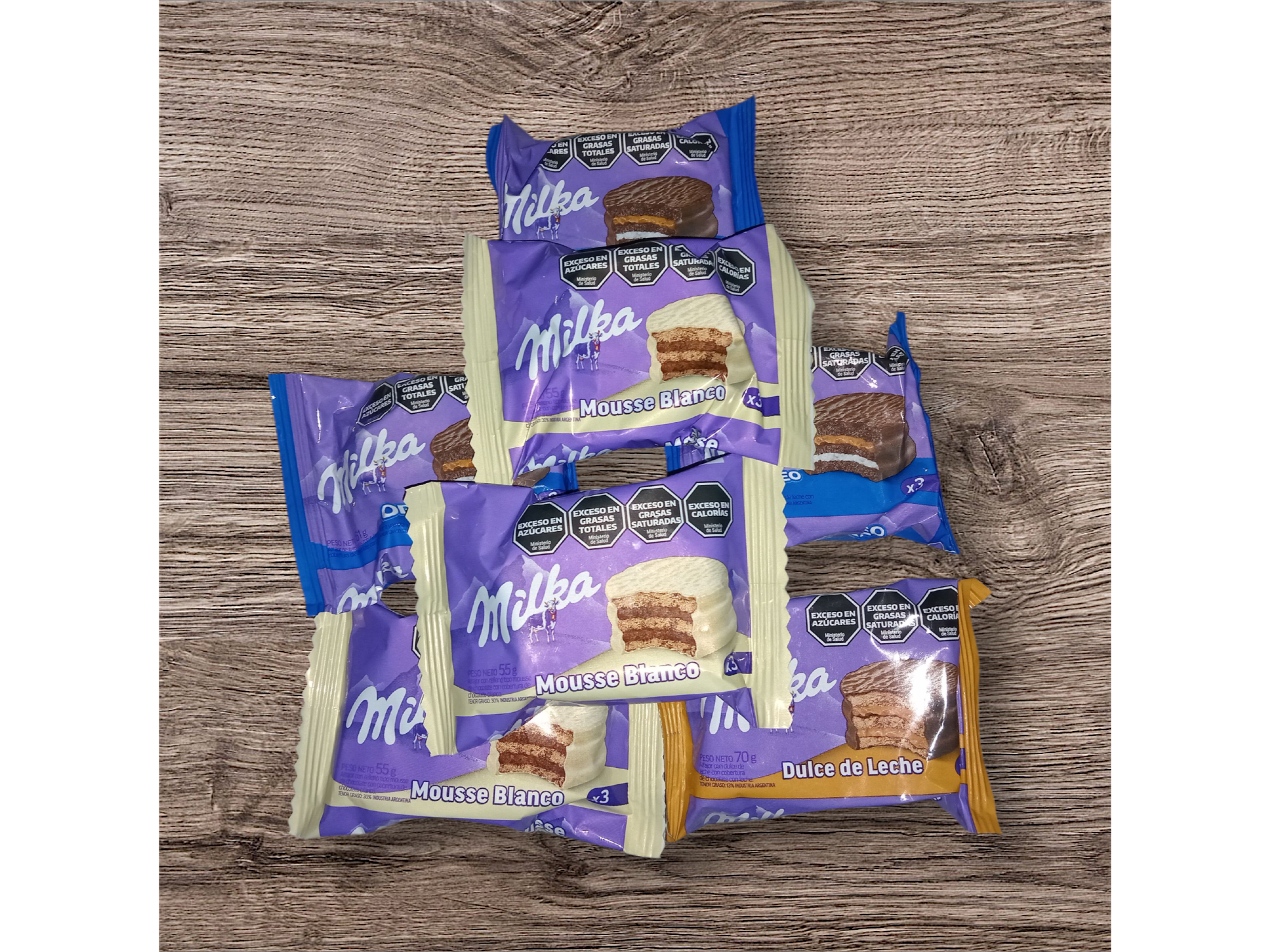 alfajores milka