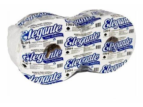 BOBINA DE PAPEL ELEGANTE DOBLE HOJA