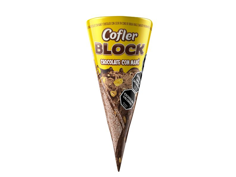 Cofler block cono helado