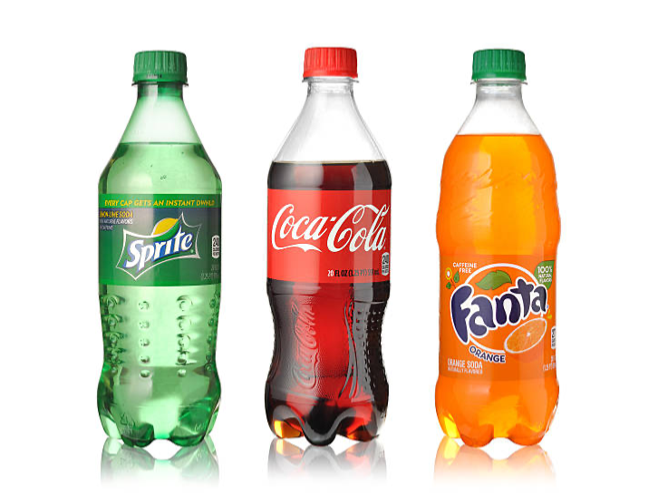 Gaseosa línea Coca Cola