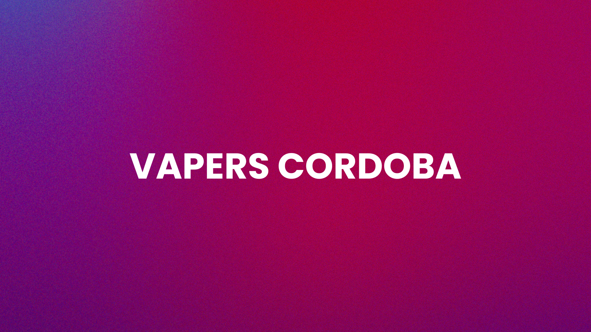 VAPERS CORDOBA