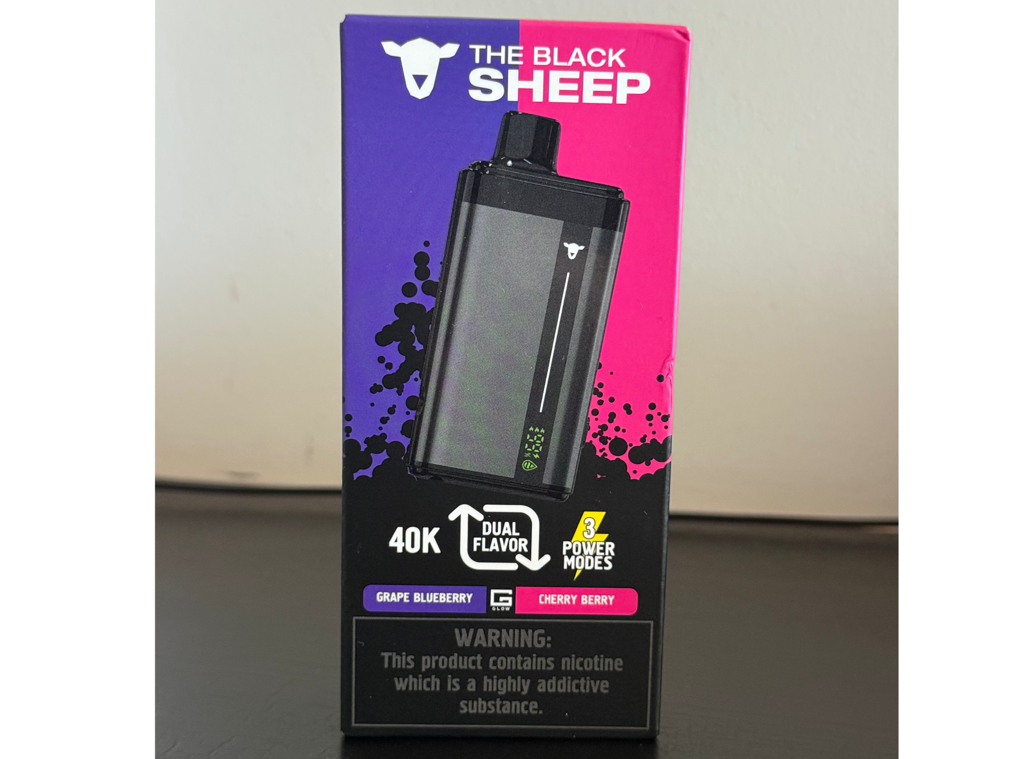 The Black Sheep 40k DUAL TANK (40000 puffs)
