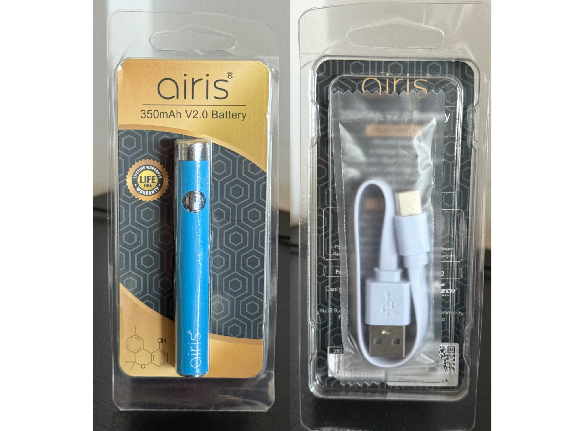 Batería Lapicera para HALLU 2500mg + cable USB