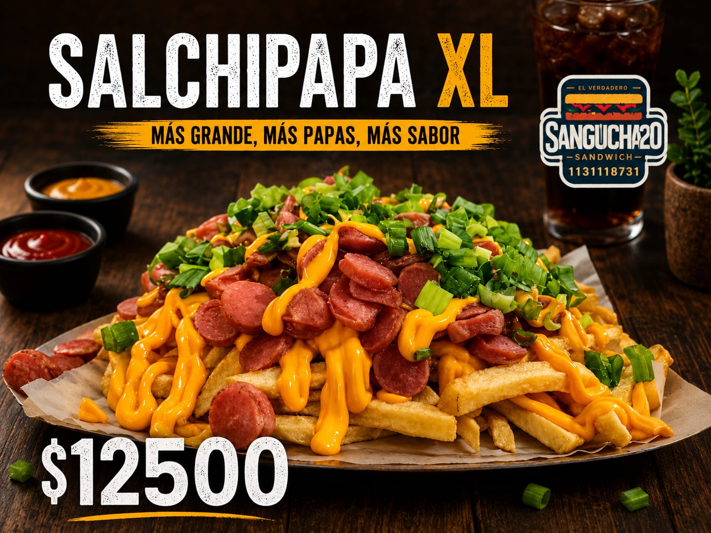 Salchipapa XL