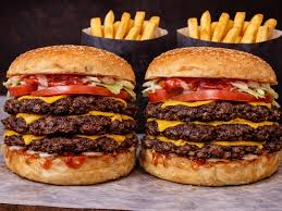 2 HAMBURGUESAS TRIPLES