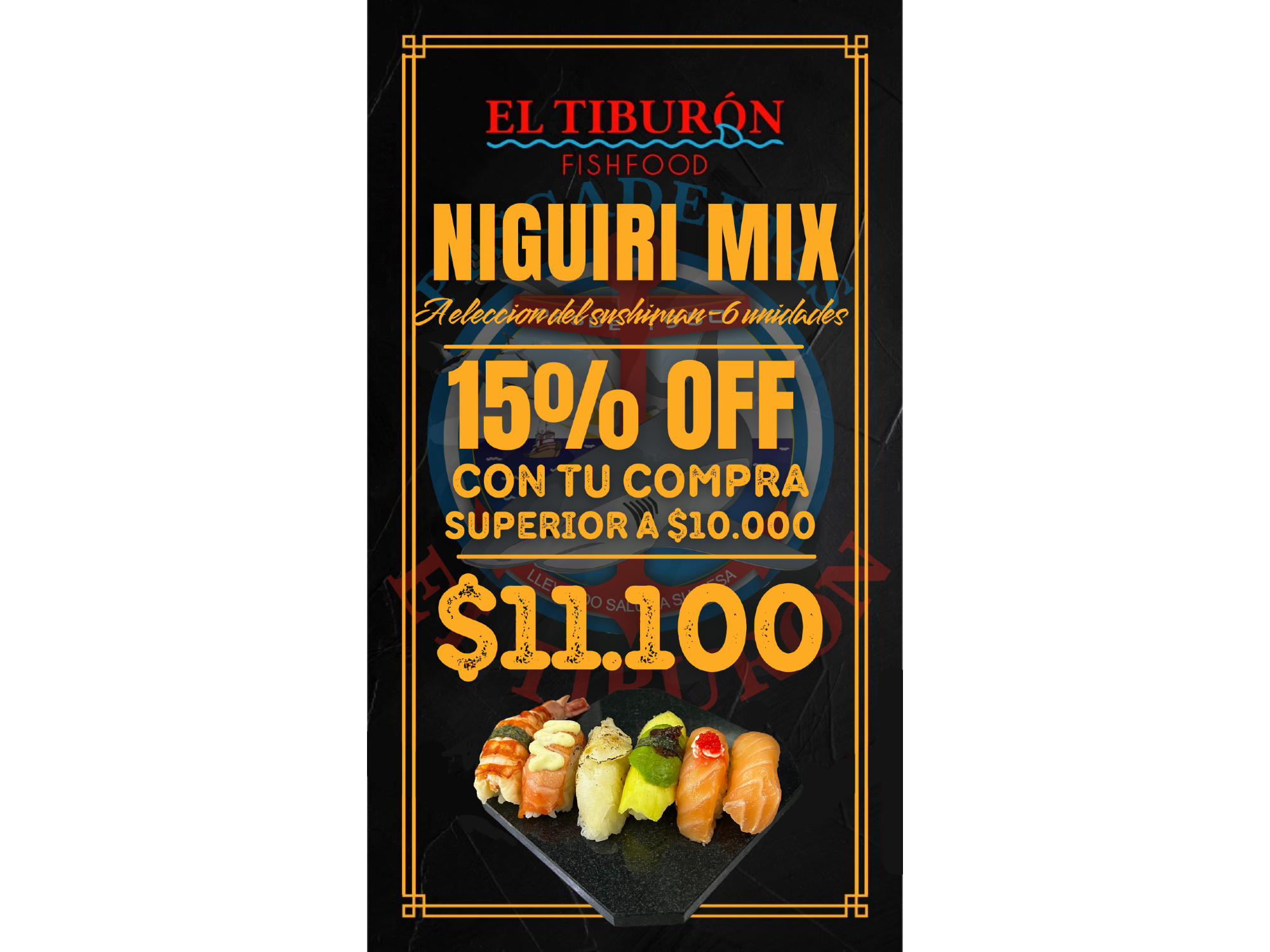 (304) PROMO NIGUIRIS MIX