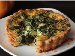 (032) TARTA DE LENGUADO Y ESPINACA